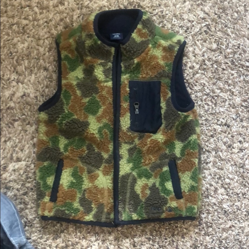 Toddler boys fleece vest